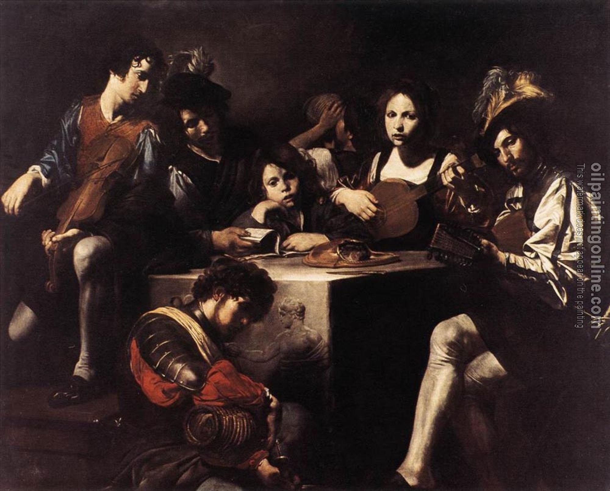 Valentin, Jean de Boulogne - The Concert